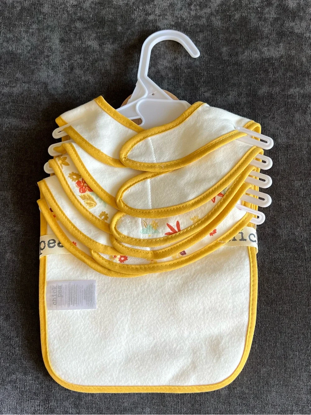NWT Chick Pea Bibs Pack of 5